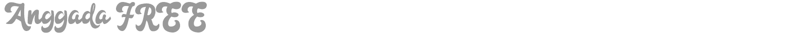 Anggada font preview